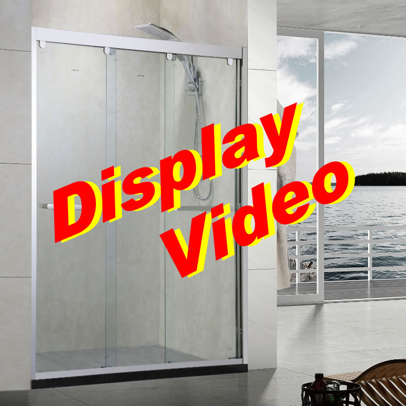 Triple Sliding (tri-pass) shower door LY3501(PC)